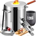 thumbnail image 1 of Kit de Four de Fusion de Propane avec Double Brûleurs 2700°F, 12 kg, 1 of 8