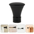 thumbnail image 2 of 2pcs Curtain Rods Finials Replacement Rods Cap Finials Curtain Rod Decor For Windows, 2 of 8