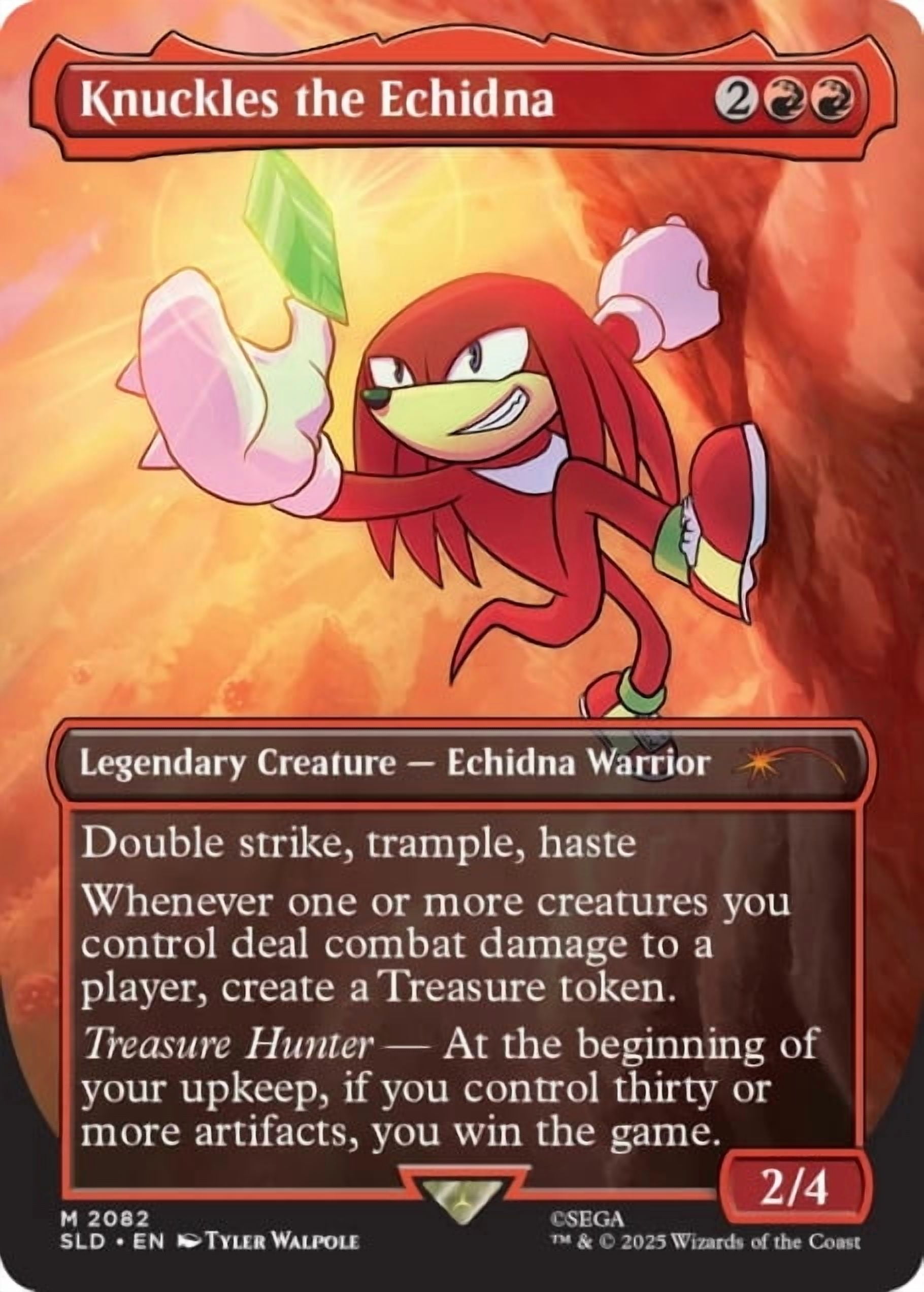 Magic the Gathering Secret Lair x Sonic the Hedgehog: Friends & Foes - Foil Edition