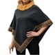 thumbnail image 1 of Mujeres moda invierno cuello alto punto chal cárdigan Casual suéter abrigo Fridja  nalpqowj27733, 1 of 7
