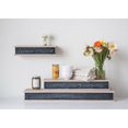 thumbnail image 3 of 3R Studios Wood Wall Shelf with Chalkboard Front, 3 of 3