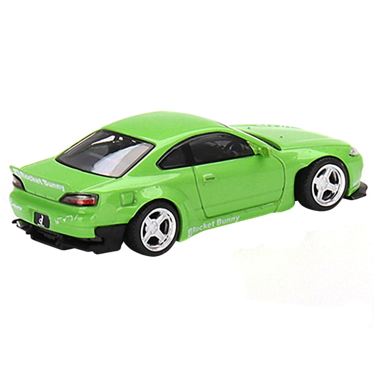 Mini GT Nissan Silvia Pandem S15 - Green - Walmart.com