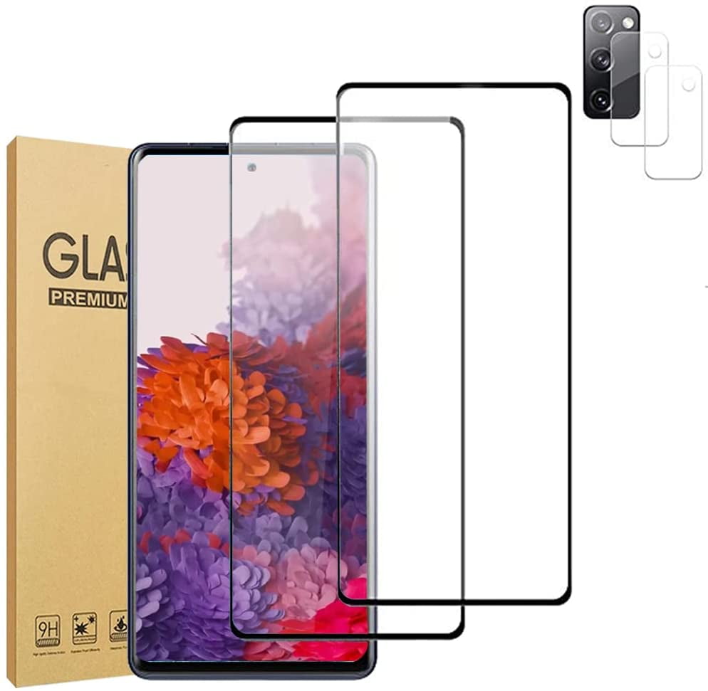 KyFree For Samsung Galaxy S20 FE Tempered Glass Screen Protector,(2+2Pack)