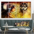 thumbnail image 1 of Design Art - Femme avec Loup, 1 of 3