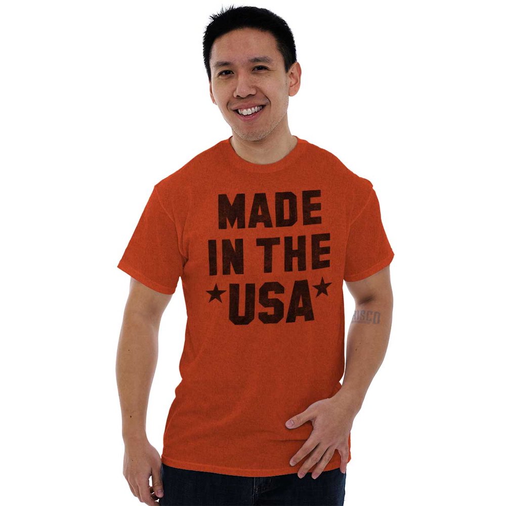 USA Short Sleeve TShirt Tees Tshirts Made In America Patriotic