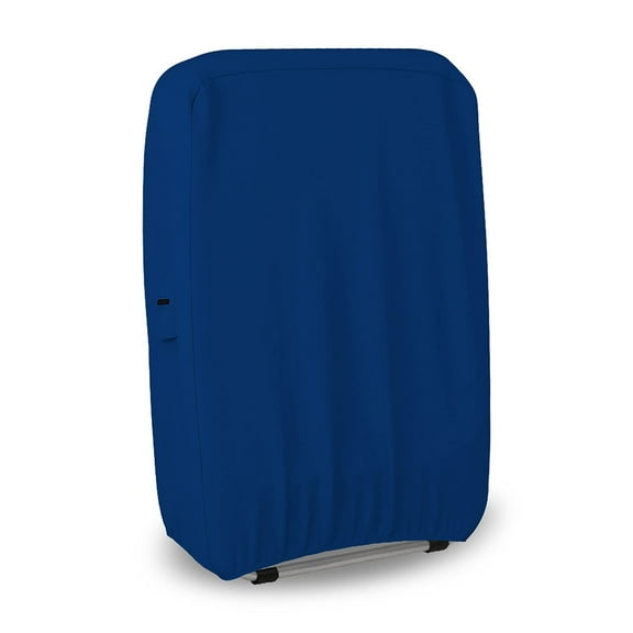 COVERS&ALL Outdoor Zero Gravity Chair Covers, Made of 18 Oz, 100% UV & Weather-Resistant Cover Max PVC Coated Fabric with Elastic for Snug Fit (27" W x 40" H x 9" D Inches, Blue)