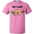 thumbnail image 3 of Inktastic Nap Champ Cute Sleeping Sloth T-Shirt, 3 of 5