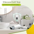 thumbnail image 2 of TG 15A GFCI Outlet, Tamper-Resistant GFI Receptacle with Self-Test, LED Indicator, ETL Listed, Anti-Interference (No-False-Trip) Protection, Screwless Wall Plate Included, White, 1 Pack, 2 of 9
