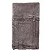 thumbnail image 3 of SARO LIFESTYLE Sevan Collection Soft Peluche Fausse Fourrure Texture Jeter Couverture, 50 "x 60", Graphite, 3 of 4