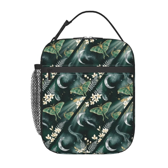 Butterflies Lunch Box For Women Men Reusable Insulated Lunch Bag Cooler Tote Bag For Work Picnic Office Travel Gifts
