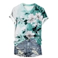 thumbnail image 5 of Trendy Shirts for Women 2025 Shirts for Women Graphic Tees Y2k Oversized V Neck Tshirts for Women Summer Tshirts Shirts for Women 2025 Women Shirts Under 20, 5 of 5
