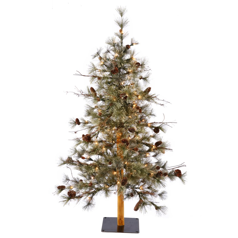 Vickerman Artificial Christmas Tree 6' x36" Dakota Alpine Duralit LED