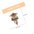 thumbnail image 2 of RENACLIPY Wall Clocks Cuckoo Clock Vintage Multi Cuckoo Sound Notification 1Pcs, 2 of 5