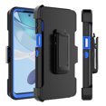 thumbnail image 2 of for Motorola Moto G 5G 2023 Case, Heavy Duty Rugged Defender Case with [Belt Clip Holster] [Built in Screen Protecotr], Shockproof Full Body Protection Kickstand Cover for Moto G 5G (2023) Blue, 2 of 8