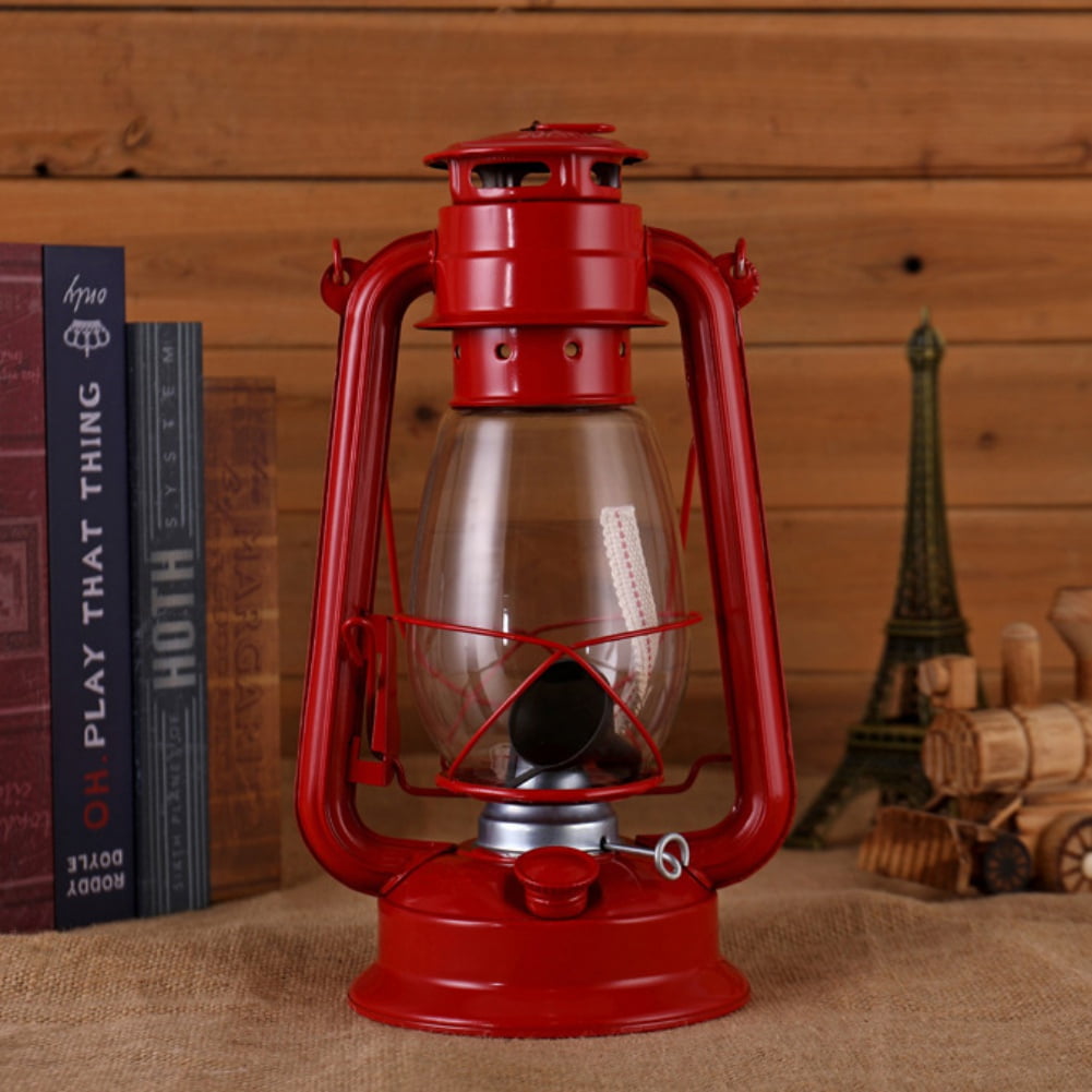 Flame Light Vintage Lantern Classic Kerosene Lamp Kerosene Lantern Oil Lamp Outdoor Camping Lights Burning Lantern Lantern Hurricane Lantern