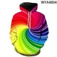 thumbnail image 2 of Nueva moda colorida láser niño niña niños sudaderas de manga larga 3D impreso sudaderas con capucha hombres mujeres niños ropa de calle tops, 2 of 5