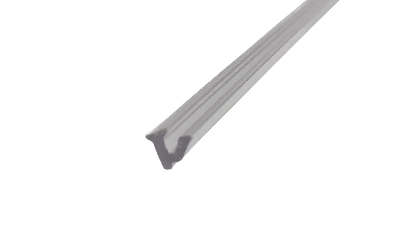 Gordon Glass 3/16" Rigid Polycarbonate Curb and Side Jamb Vinyl for
