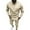 Beige, variant on Two Piece Outfits Solid Color Men's Suit Fashion Sports Long Sleeve Half Plus Pants Set Size:S