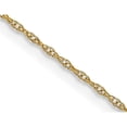 thumbnail image 1 of 24 inch 6R Cable Rope Chain in 14 Karat Yellow Gold (0.6mm), 1 of 4