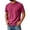 Hot Pink #9, variant on DORKASM Mens T Shirt Crew Neck Loose Fit Fashion Shirts Short Sleeves Lightweight Comfortable Tshirts Summer Workout Tops Blue 5XL