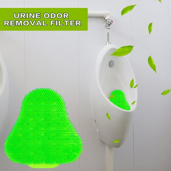 Juego de filtro desodorizante para inodoros, discos de malla para eliminar olor con fragancia agradable, esterillas urinarias y pelotas eficaces para refrescar los baños, pack de 10