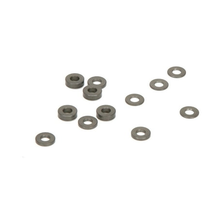 Racing Caster - Team Losi Racing Caster Block Alum Ball Stud Spacers (4): 22-4, TLR236005