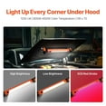 thumbnail image 3 of Underhood Work Light 1250LM 6000mAh LED Magnetic Work Light Rechargeable Battery Portable Flashlight for Mechanics, 3 of 11