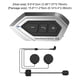 thumbnail image 5 of Auriculares universales Sonducket Bluetooth para casco Manos libres Impermeables Recargables Micrófono de tubo duro plateado, 5 of 6