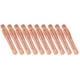 thumbnail image 2 of 10Pcs Contact Tips M6 Conductive Nozzle Copper Wire Feeding Welding Gun Accessory 45x7.5x1.2mm, 2 of 5