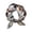 Clear, variant on Silk Scarf for Women Small Square Neck Scarfs Elegant Fashion Headscarf Printed Neckerchief Gift Accessory