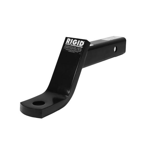 Rigid Hitch Ball Mount (UB-411-B) for 2" Receivers - 8,500 lbs. Capacity, 4" Drop - 2 3/4" Rise - 11" Length - Made in USA