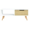 thumbnail image 3 of vidaXL Coffee Table End Table Living Room Accent Sofa Table Engineered Wood, 3 of 6