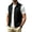Black, variant on Mens Vests Outerwear Lightweight Sleeveless Jackets Stand Collar Full Zip Windbreaker Casual Golf Waistcoat for Spring Travel and Outdoor Activities