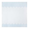 thumbnail image 3 of Beautiful Hydrangea Blue Scallop Gauze Shower Curtain by Drew Barrymore, Cotton, 72" x 72", 3 of 9