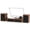 Heritage Walnut, variant on TANLANIN Brown Wood Record Player with External Speakers, Bluetooth, 3-Speed