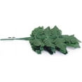 thumbnail image 3 of 24 Sprays Green Leather Fern Artificial Silk Leaves 16" Greenery 5665GN Green, 3 of 4