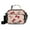 Cute Red Bows Pattern, variant on Insulated Lunch Bag 6L Leak-Proof Lunch Box with Shoulder Strap Multiple Pockets Lunch Tote Cute Brown Bow