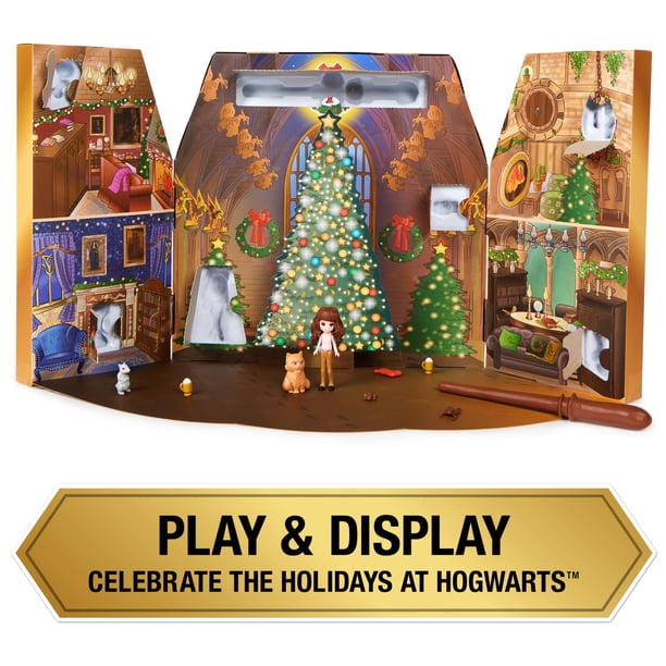 Calendario De Adviento Harry Potter – 24 Sorpresas Con 15 Figuras (8 Exclusivas) Y 9 Accesorios, Ideal Para Fans De 6 Años