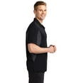 thumbnail image 3 of Sport-Tek Side Blocked Micropique Sport Wick Polo-6XL (Black/ Iron Grey), 3 of 6