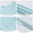 thumbnail image 5 of Bassdash Fishing T Shirts for Men UV Sun Protection UPF 50+ Long Sleeve Tee T-Shirt, 5 of 7