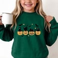 thumbnail image 5 of Bovxnpu Halloween Day Unisex Girls Long Sleeve Shirts Undershirts Graphic Long Sleeve Fleece Crew Neck Pullover Sweatshirt Kids Tops, 5 of 8