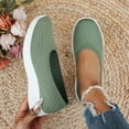 thumbnail image 5 of Women's Slip-On Walking Sneakers - Breathable Mesh Flat Comfort Shoes for Travel & Daily Wear, 5 of 13