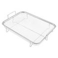 thumbnail image 2 of 1Pcs Fryer Basket for Oven, Stainless Steel Grill Basket, Non-Stick Mesh Basket, Fryer Tray Wire Rack Basket, 2 of 9