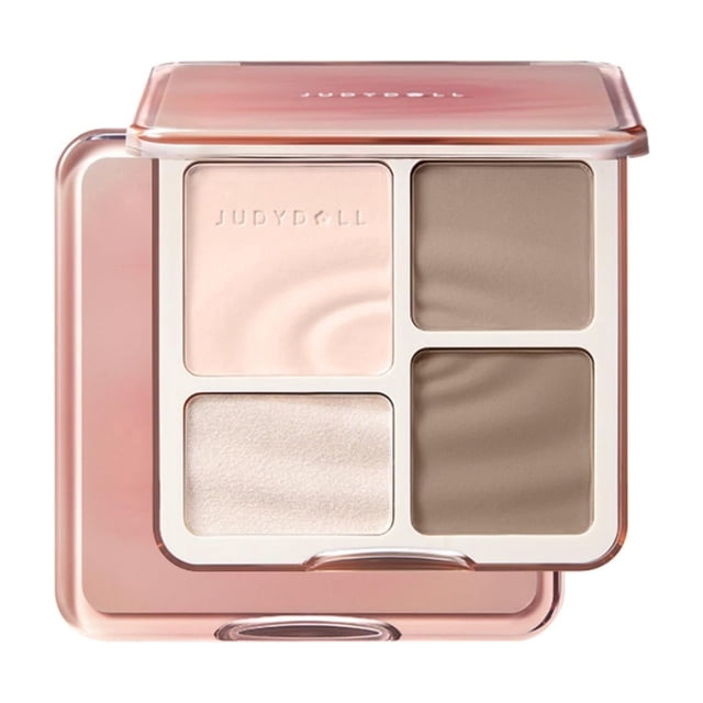 Paleta de maquillaje JUDYDOLL Highlight & Contour para pieles claras y olivas