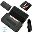 thumbnail image 1 of Horizontal Cell Phone Pouch Clip Holster Holder w/ Belt Loop, Nylon Canvas Cell Phone Holsters Fits Cell Phone, 1Pcs, 1 of 6
