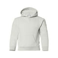 thumbnail image 2 of Gildan - Heavy Blend Youth Hooded Sweatshirt - 18500B - White - Size: XL, 2 of 3