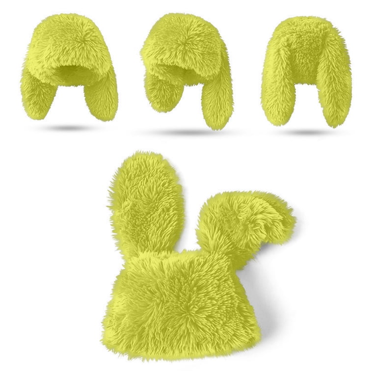 Neewe Knit Beanie Hats Cute Bunny Long Ears Funny Hat Fluffy  display picture 1