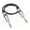 Black-1.5m, variant on Professional 6.35mm Male to Male Stereo Cable Amplifier Guitar Connection Cord for Amplifiers, Mixer, Guitars