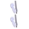 thumbnail image 1 of Soporte de cabezal de ducha Yuarrent acoplable fuerte color Blanco 2Conjunto, 1 of 6