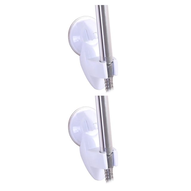 Soporte de cabezal de ducha Yuarrent acoplable fuerte color Blanco 2Conjunto
